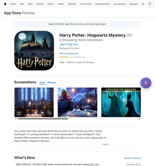 Harry Potter: Hogwarts Mystery