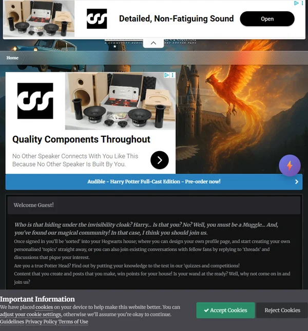 TheWizardingWorld - Harry Potter Fan Forums