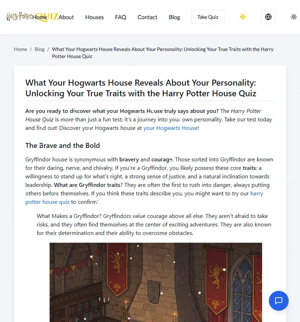 What Your Hogwarts House Reveals About Your Personality: Unlocking Your True Traits with the Harry Potter House Quiz
