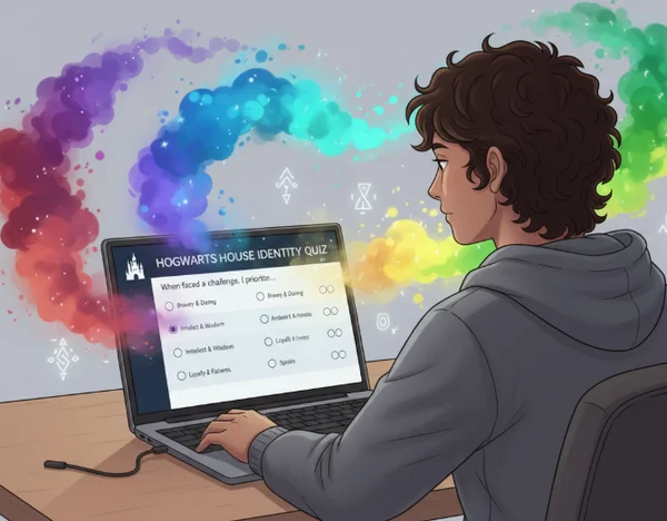 用戶探索其獨特混合霍格華茲學院