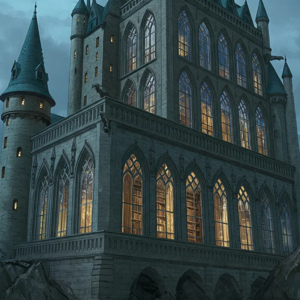 Ravenclaw Tower Illustration
